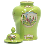 Фарфоровая ваза с крышкой Eden Garden варинант исполнения - 2 | Loft Concept в Сочи