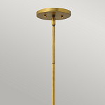 Подвесной светильник с матовым стеклянным коническим плафоном в современном стиле Hinkley варинант исполнения - 6 | Loft Concept в Сочи