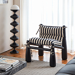 Кресло черно-белое со съемными подушками Celebrity варинант исполнения - 7 | Loft Concept в Сочи