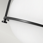 Потолочный светильник с плафоном в форме белого матового шара Hinkley варинант исполнения - 3 | Loft Concept в Сочи