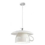 Подвесные светильники в виде белой посуды Flower Reversal варинант исполнения - 8 | Loft Concept в Сочи