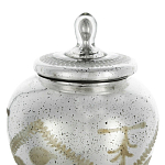 Ваза из стекла с крышкой и декоративными узорами Chinoiserie Ceramics варинант исполнения - 2 | Loft Concept в Сочи