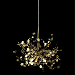 Подвесной светильник с металлическими круглыми элементами Terzani Argent варинант исполнения - 8 | Loft Concept в Сочи