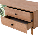 Длинная ТВ-тумба с принтом на ящиках Elise TV Stand варинант исполнения - 4 | Loft Concept в Сочи