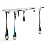 Дизайнерская Консоль Melting Silver Console Zhipeng Tan варинант исполнения - 2 | Loft Concept в Сочи