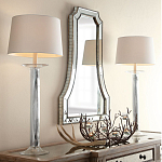 Зеркало в серебристой фигурной раме Silver Reflection варинант исполнения - 2 | Loft Concept в Сочи