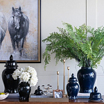 Ваза с крышкой однотонная Высота 48 см Chinoiserie Ceramics варинант исполнения - 4 | Loft Concept в Сочи