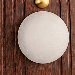 Настенный светильник с деревянным резным основанием Wood Wall Lamp варинант исполнения - 2 | Loft Concept в Сочи