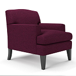 Мебельная ткань Шенилл фиолетовый цвет 138 см T4-27 варинант исполнения - 3 | Loft Concept в Сочи