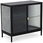 Сервант двухдверный с рифленым стеклом The Keeper варинант исполнения - 1 | Loft Concept в Сочи