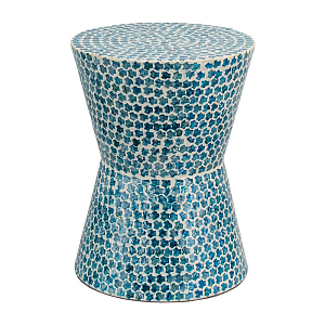 Столик круглый с инкрустацией Laura