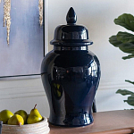 Ваза с крышкой однотонная Высота 48 см Chinoiserie Ceramics варинант исполнения - 3 | Loft Concept в Сочи