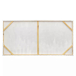 Панно декоративное с ручной росписью Gray Strokes варинант исполнения - 4 | Loft Concept в Сочи