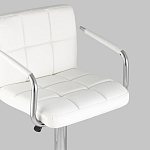 Барный стул с подлокотниками Honory White варинант исполнения - 7 | Loft Concept в Сочи