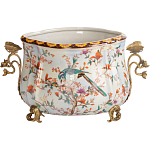 Фарфоровое кашпо Deruher Viva варинант исполнения - 1 | Loft Concept в Сочи