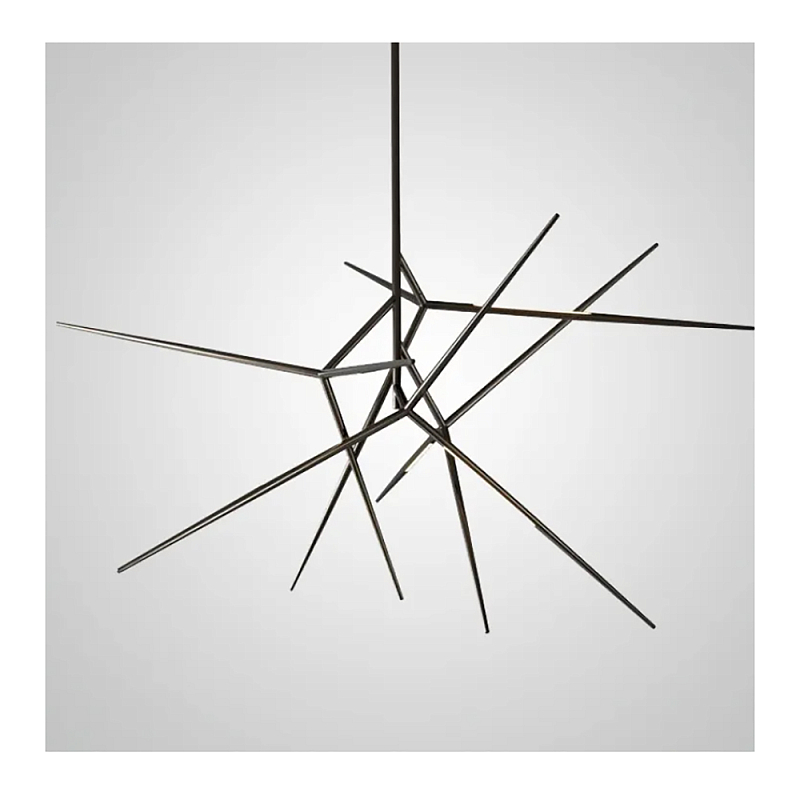 Люстра FLASK Black Глянцевый черный в Сочи | Loft Concept 