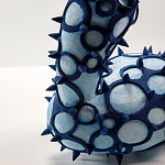 Экзотический синий фрукт статуэтка для интерьераTropical Fruit Pandora 8 варинант исполнения - 2 | Loft Concept в Сочи