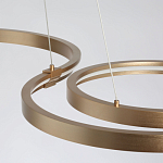 Люстра подвесная светодиодная в виде волнообразной ленты Ribbon Vortex варинант исполнения - 21 | Loft Concept в Сочи