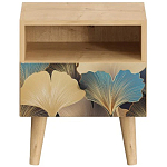 Прикроватная тумба с изображением на ящике Elise Nightstand варинант исполнения - 8 | Loft Concept в Сочи