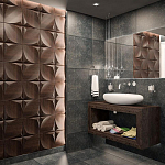 Гипсовая 3D панель с принтографией PM-22 варинант исполнения - 2 | Loft Concept в Сочи