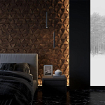 Гипсовая 3D панель с принтографией PM-50 варинант исполнения - 3 | Loft Concept в Сочи