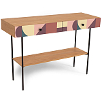 Консоль с принтом на ящиках Elise Console Table варинант исполнения - 16 | Loft Concept в Сочи