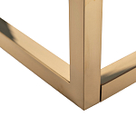 Консоль с ящиками зеркальная с золотым декором Gold Painted Mirror Console варинант исполнения - 4 | Loft Concept в Сочи