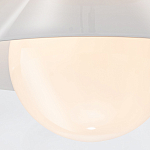 Потолочный светильник в форме конуса с белым шарообразным плафоном Quintiesse варинант исполнения - 3 | Loft Concept в Сочи