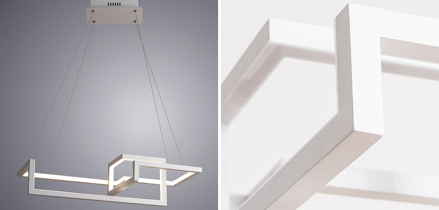 Люстра Esther Geometric White Chandelier I Люстра Esther Geometric White Chandelier I - Loft-Concept в Сочи