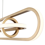 Подвесной светильник с вытянутой овальной формой Eurofase варинант исполнения - 8 | Loft Concept в Сочи