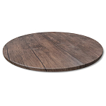 Стол журнальный c коричневой круглой столешницей на четырех металлических ножках Charm Coffee Table варинант исполнения - 2 | Loft Concept в Сочи