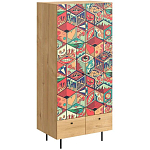 Шкаф с принтом Dominoes варинант исполнения - 1 | Loft Concept в Сочи