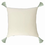 Подушка с цветочным принтом и кисточками Blooming Elegance Daisy варинант исполнения - 4 | Loft Concept в Сочи