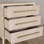 Комод Primo с 3 выдвижными ящиками Светлый дуб варинант исполнения - 6 | Loft Concept в Сочи