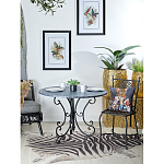 Столик кованный в прованском стиле Vaucluse варинант исполнения - 3 | Loft Concept в Сочи