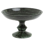 Фруктовница большая из натурального камня Змеевик Шабровский Natural Stone Fruit Bowls варинант исполнения - 1 | Loft Concept в Сочи