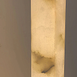 Торшер геометрический с тремя мраморными плафонами Marble Tripod варинант исполнения - 10 | Loft Concept в Сочи