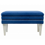 Мягкая банкетка с зоной для хранения Casket Blue варинант исполнения - 1 | Loft Concept в Сочи