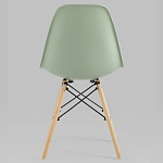 Пластиковый стул на ножках из массива бука Eames Mint варинант исполнения - 4 | Loft Concept в Сочи