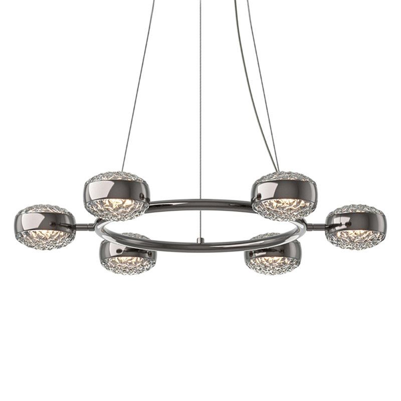 Люстра подвесная Mind 3000К 60Вт Черный Серый Латунь в Сочи | Loft Concept 