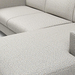 Мебельная ткань Шенилл серо-голубой цвет 142 см T4-47 варинант исполнения - 12 | Loft Concept в Сочи