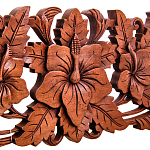 Панно из дерева цветы Celticflower  Panel With Trees варинант исполнения - 2 | Loft Concept в Сочи