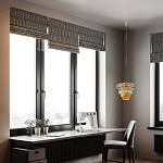 Люстра конусовидная с каскадом из разноцветных круглых подвесов Key Lustar варинант исполнения - 5 | Loft Concept в Сочи