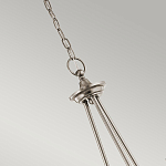 Люстра с прозрачными плафонами из пузырчатого стекла Kichler варинант исполнения - 8 | Loft Concept в Сочи