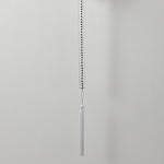 Бра с белым текстильным абажуром и хрустальными подвесками с декоративной кисточкой Lustre Reverie варинант исполнения - 5 | Loft Concept в Сочи