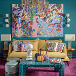 Homer Simpson in Paradise картина акрил на холсте варинант исполнения - 1 | Loft Concept в Сочи