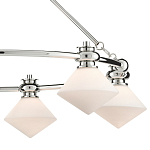 Люстра с ромбовидными плафонами Pointed Diamond Shade варинант исполнения - 1 | Loft Concept в Сочи