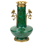 Фарфоровая ваза с малахитовым узором MALACHITE варинант исполнения - 1 | Loft Concept в Сочи