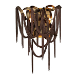 Бра с изогнутыми металлическими лентами и цепочками Atlantis Chain варинант исполнения - 3 | Loft Concept в Сочи