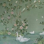 Обои ручная роспись Harpsden blue варинант исполнения - 1 | Loft Concept в Сочи